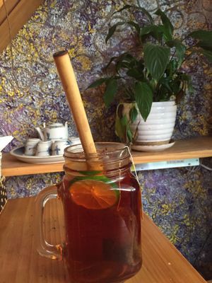 Icetea at Jalus Vegan Kitchen in Hanoi