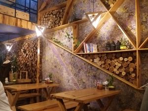 Restaurant at Jalus Vegan Kitchen in Hanoi