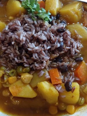 Curry at Jalus Vegan Kitchen in Hanoi