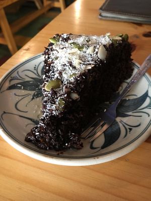 Excellent dessert  at Jalus Vegan Kitchen in Hanoi