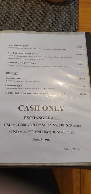 .. at Jalus Vegan Kitchen in Hanoi