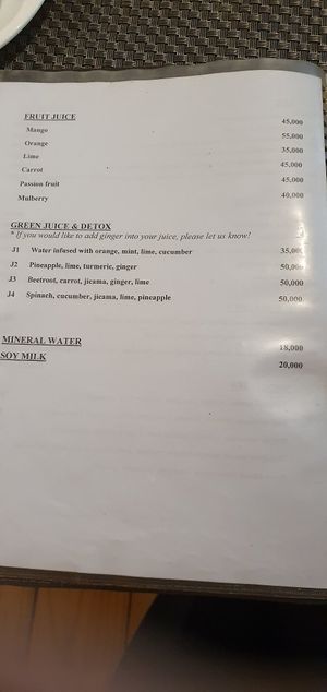 . at Jalus Vegan Kitchen in Hanoi