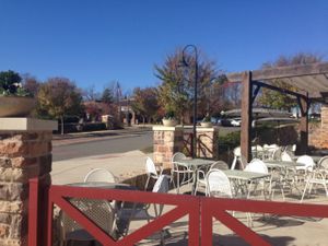 patio at The Urban Farmhouse Market and Cafe - Coalfield Commons Pl in Richmond