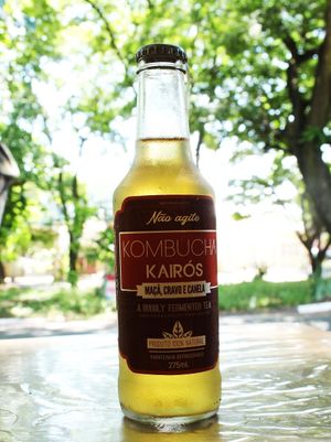 Kombucha at Como? Espaco Vegano in Campinas