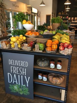 Fresh produce  at The Organik Store in Glenelg