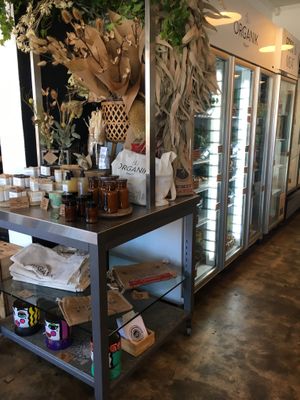 More of the shop at The Organik Store in Glenelg