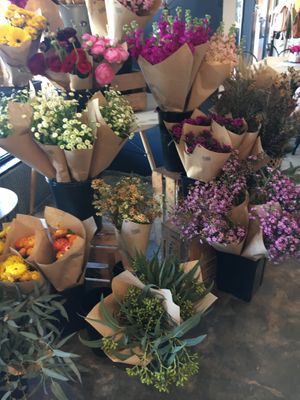 Flowers at The Organik Store in Glenelg