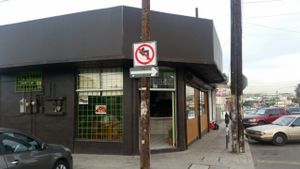 outside at Tury's in Tijuana