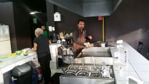 the kitchen at Tury's in Tijuana