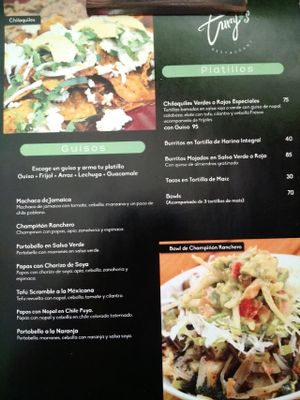 1st page at Tury's in Tijuana