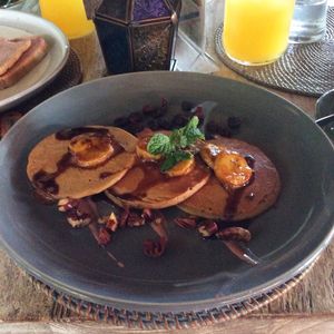 Pancakes at Yoga Searcher in Pecatu