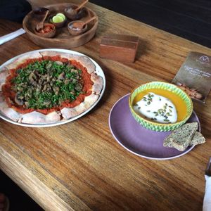 Pumpkin soup & mushroom pizza  at Yoga Searcher in Pecatu
