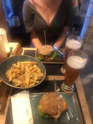   at Hans im Glück in Heidelberg