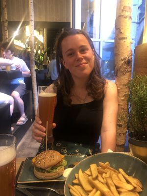   at Hans im Glück in Heidelberg