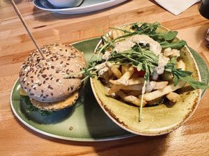  #Veganuary at Hans im Glück in Heidelberg