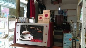 Café at Govinda Ram in Mexico City