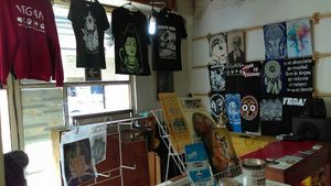 Venta de ropa y productos vegetarianos/veganos at Govinda Ram in Mexico City