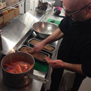 Head Chef David! at Lolo's Vegan Restaurant & Bar in Ramsbottom