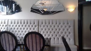 Art deco at Lolo's Vegan Restaurant & Bar in Ramsbottom