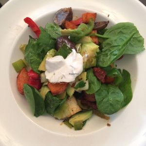 Jersey Hash at Lolo's Vegan Restaurant & Bar in Ramsbottom