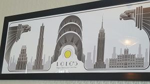 20's decor at Lolo's Vegan Restaurant & Bar in Ramsbottom