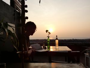 No plastic bottels! at Puccini Lala in Varkala