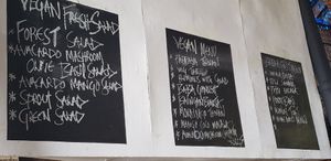 Menus at Puccini Lala in Varkala