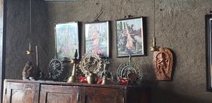 Nice vibe and gorgeous mantras playing in the background. at Puccini Lala in Varkala