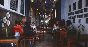 best Vegan restaurant in varkala at Puccini Lala in Varkala