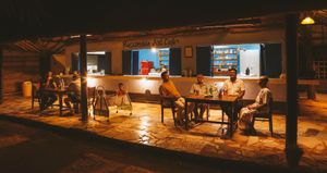 Eco Puccini Lala Art Cafe, Varkala at Puccini Lala in Varkala