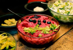 Vegan Dinner  Eco Puccini Lala Art Cafe Varkala at Puccini Lala in Varkala