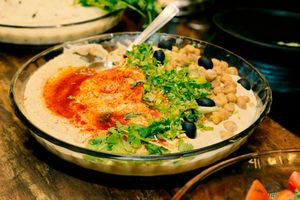 Vegan Dinner  Eco Puccini Lala Art Cafe Varkala at Puccini Lala in Varkala