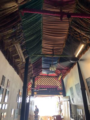 decor  at Puccini Lala in Varkala