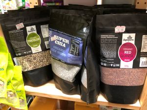 Organic food products at New Century Organic in West Singapore