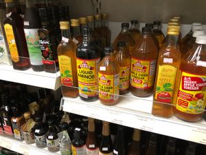 Organic food products at New Century Organic in West Singapore