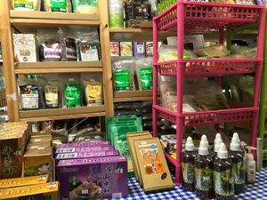 Interior of the shop at New Century Organic in West Singapore