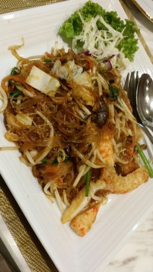 glass noodle at Pepper Jade Thai Vegetarian Cuisine in Central Singapore