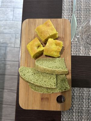 Home made bread  at Vibrazioni Vegetali in Abbiategrasso