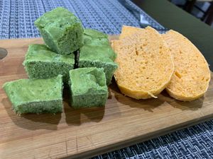 Special bread made by Cucina Rock at Vibrazioni Vegetali in Abbiategrasso