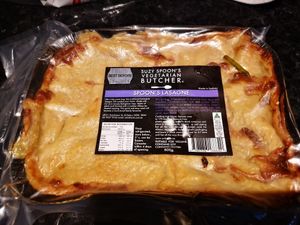 Super convenient lasagne found in freezer section. at La Vida Vegan Grocery in Subiaco