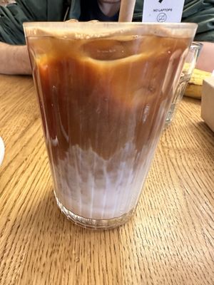 Iced Oat Latte 10/10  at Wesola Cafe in Krakow