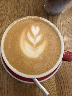 Oat Cappuccino 10/10  at Wesola Cafe in Krakow