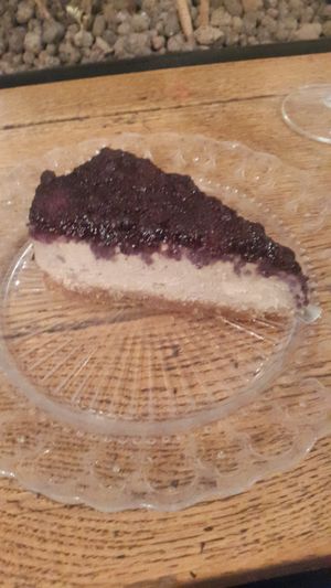 Sugarfree cake at Wesola Cafe in Krakow