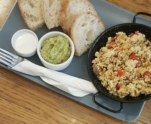 Tofu Scramble at Wesola Cafe in Krakow