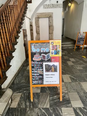 Sign  at Bonobo in Krakow