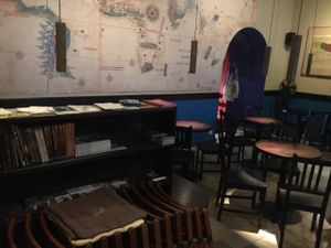 inside  at Bonobo in Krakow