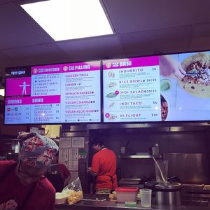 Menu at Hot Indian Foods - Midtown in Minneapolis