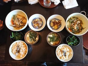 Plain flavors at Monk's Foods in Tokyo