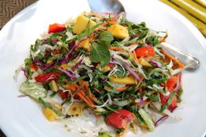 Asylum mango salad.  at Asylum in Koh Lanta