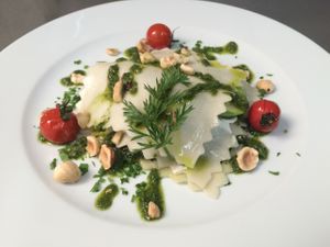 Summer lasagna. at Sa Pastanaga Restaurant in Mallorca